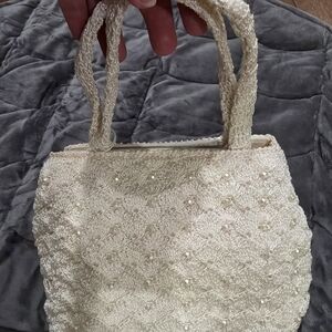 Elegant Cream Handbag